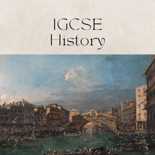 IGCSE History 歷史
